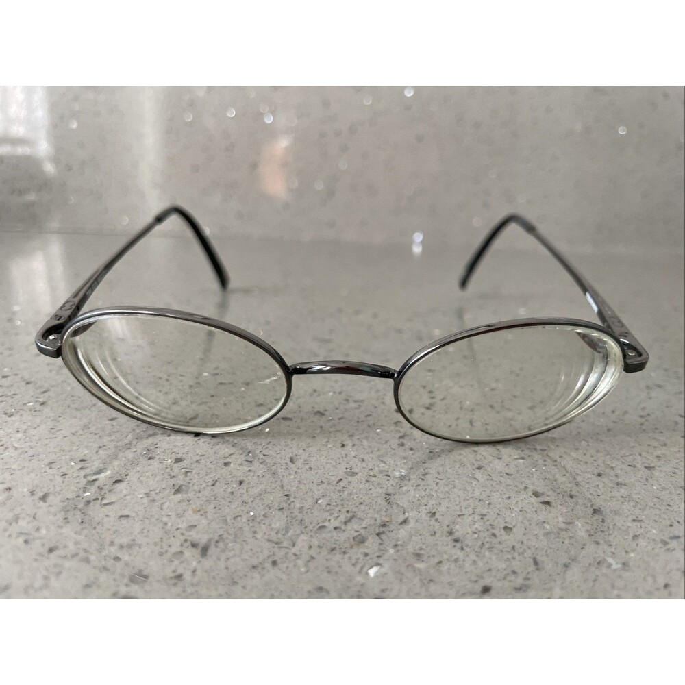 Tourneau T066 Gun Gunmetal 46-21-140 Metal Full Rim Eyeglasses Frames ONLY